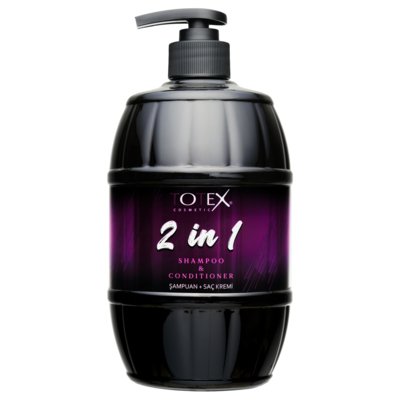 Šampon i balzam za sve tipove kose 2u1 TOTEX 750ml