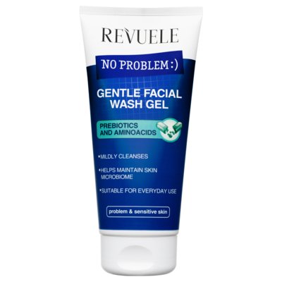 Gel za čišćenje kože lica REVUELE No Problem prebiotici i amino-kiseline 200ml