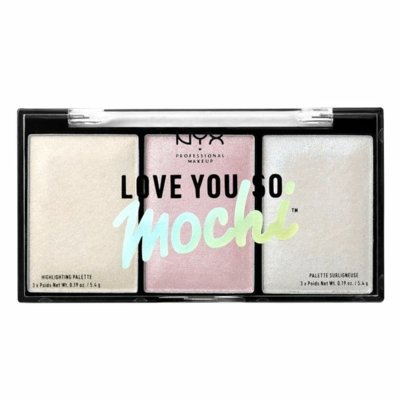 Paleta hajlajtera NYX Professional Makeup Love You So Mochi LYSMHP02 Arcade Glam 3x5.4g