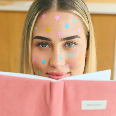 Trakice za bubuljice u kutiji sa ogledalom - Pimple Star 32/1